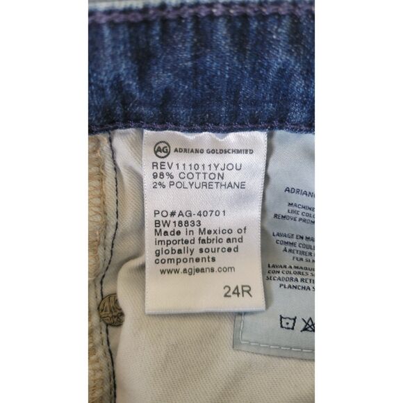 Adriano Goldshmied The Stilt Cigarette Dark Wash Denim Jeans - Picture 5 of 5